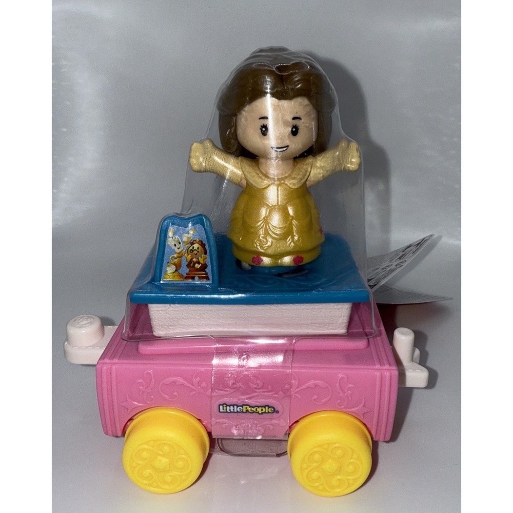 Fisher Price Little People Disney Princess Belle Beauty & The Beast Parade Float